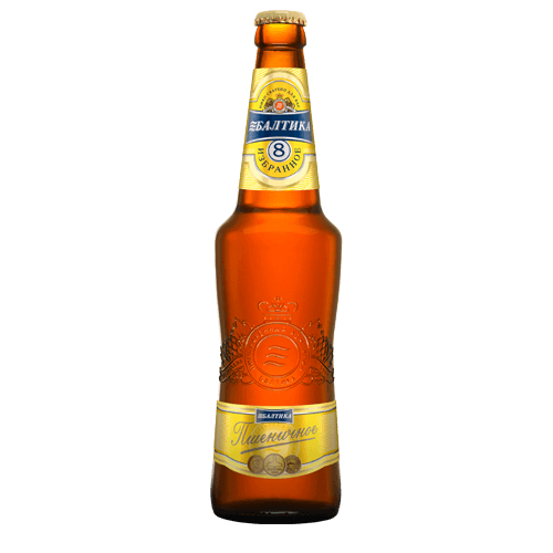 Baltika 8 Wheat Beer Bottle 0.47L