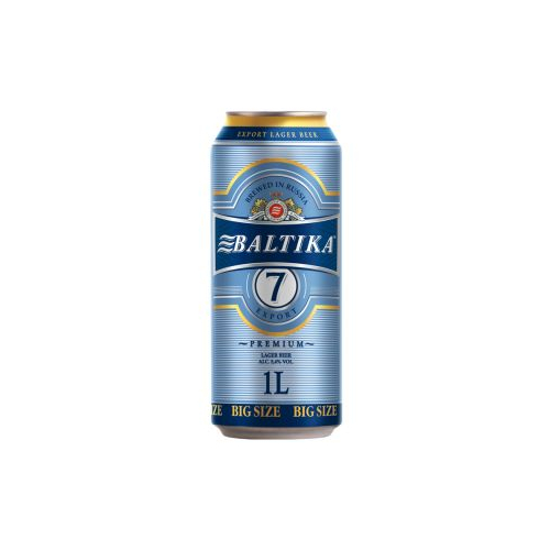 Baltika 7 Lager Beer Premium Can 900ml