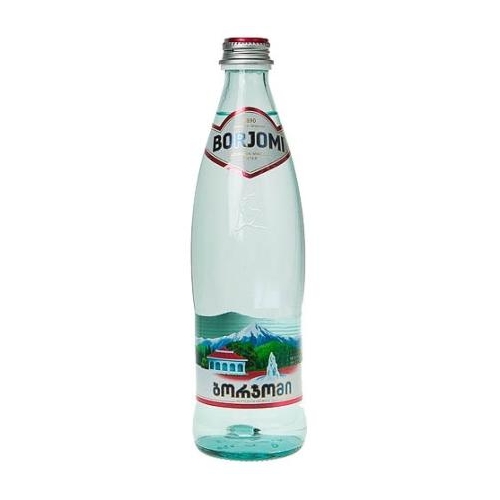 Borjomi Mineral Water Therapeutic Carbonated 0.5L