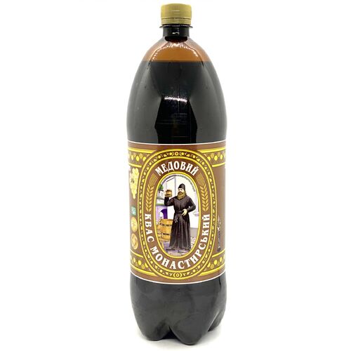 Kvass Monastirsky Malt Drink Honey 2L