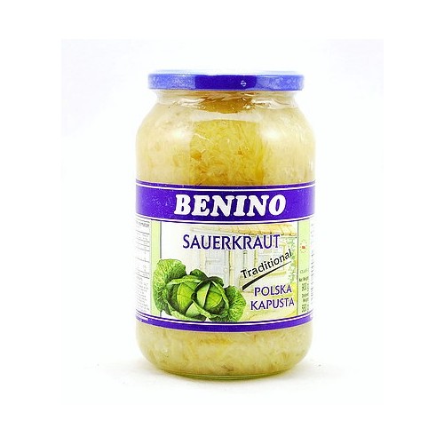 Benino Sauerkraut Polska Kapusta Traditional 900g