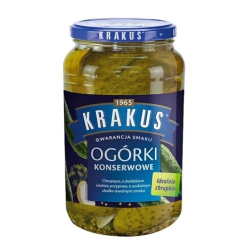 Krakus Dill Cucumbers Pickled 850g