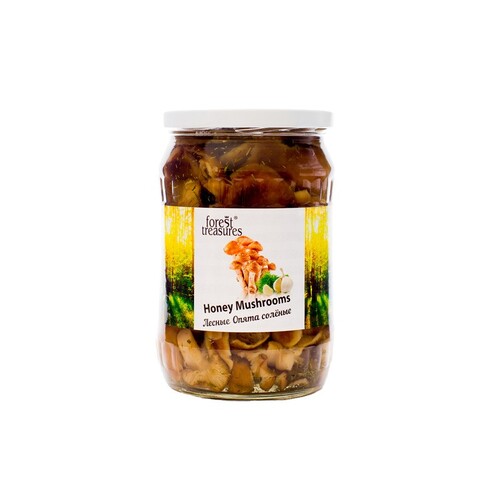 Forest Treasures Mushrooms Salted Honey 530g / Pholiota Nameko