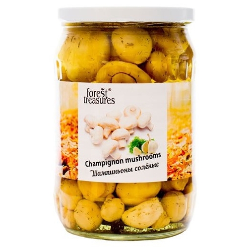 Forest Treasures Mushrooms Salted Champignon 530g