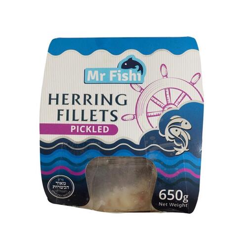 Mr.Fishi Herring Fillet Pickled 650g
