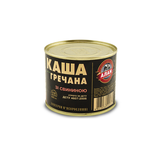 Alan Buckwheat with Pork Can 525g