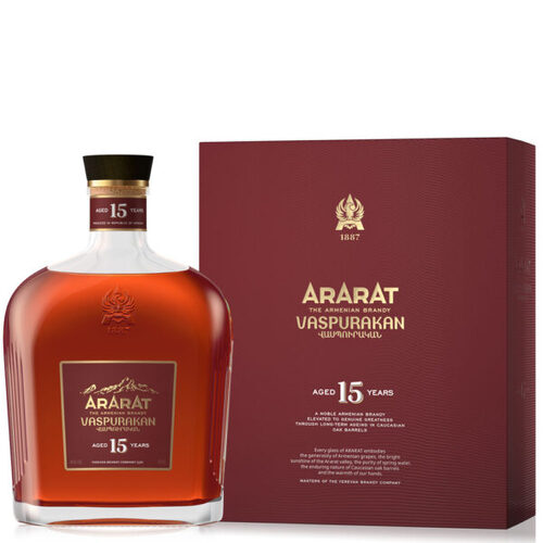 Ararat Vaspurakan Brandy 15 Years Aged 0.7L