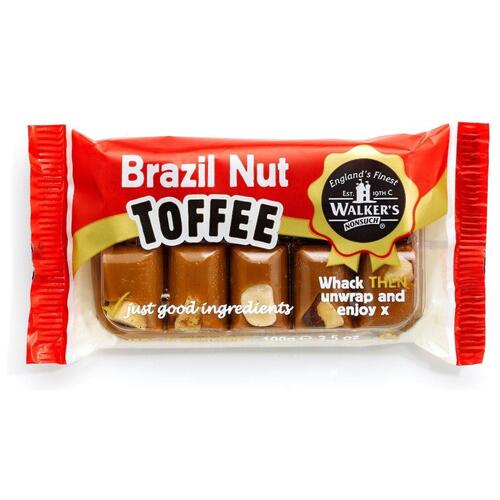 Walker's Nonsuch Toffee Brazil Nut 100g