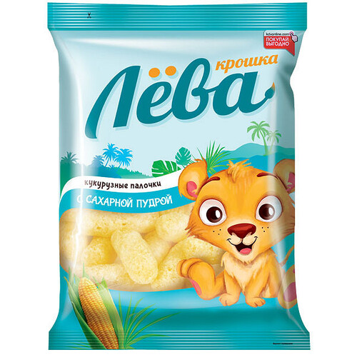KDV Leva Sweet Puffed Corn Sticks 150g