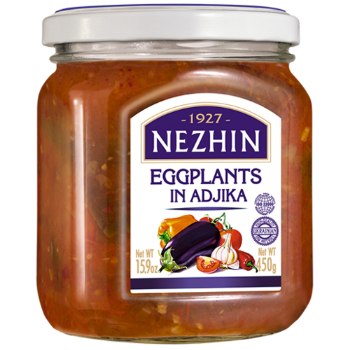 Nezhin Eggplant in Adjika 450g