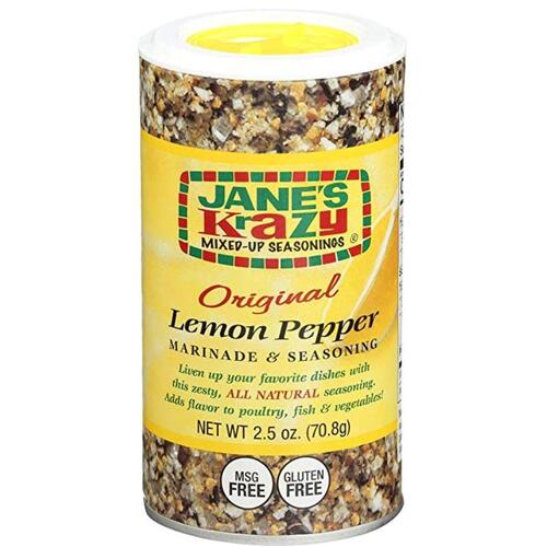 Jane's Krazy Lemon Pepper Mixed-Up Seasoning 71g