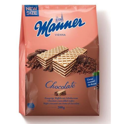 Manner Wafers Vienna Chocolate 200g