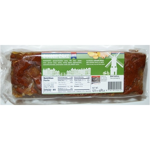 Nanning Ginger Cake 485g / Gemberkoek