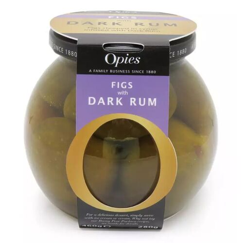 Opies Figs with Luxardo Dark Rum 460g
