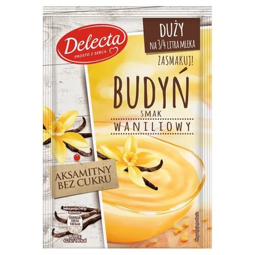 Delecta Budyn Pudding Vanilla 64g / Sugar Free