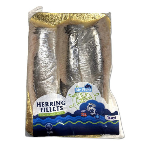 Mr.Fishi Matje Herring Fillets Oil Free 200g / Tray