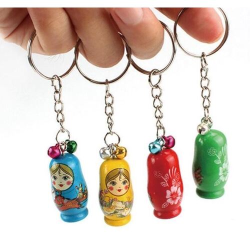 Matryoshka Doll Key Ring / Set of 5