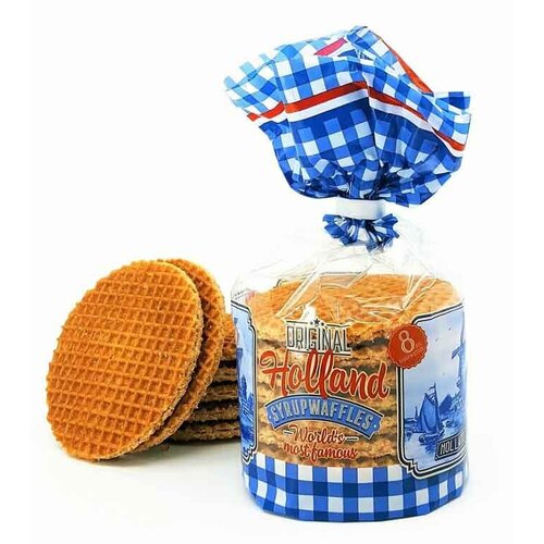 Holland Original 8 Syrup Waffles Stroopwafels 250g