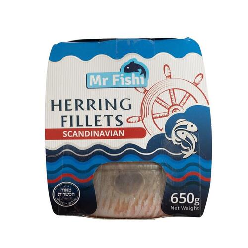Mr.Fishi Herring FIllets Scandinavian 650g