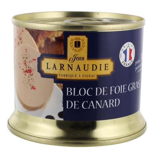 Jean Larnaudie Block of Foie Gras Duck Tin 65g