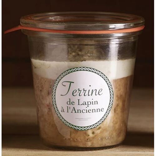Loste Old Fashioned Rabbit Terrine Jar 200g / Terrine de Lapin a l'Ancienne