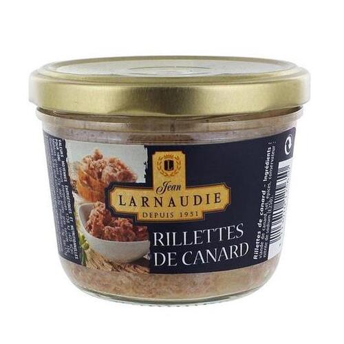Larnaudie Duck Rillettes Jar 180g / Rillettes de Canard