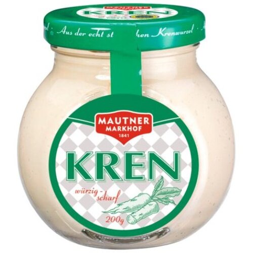 Mautner Markhof Horseradish Spicy and Hot Jar 200g