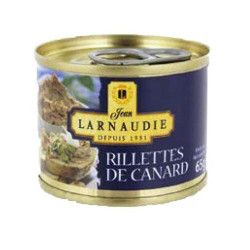 Jean Larnaudie Duck Rillettes Tin 65g / Rillettes de Canard