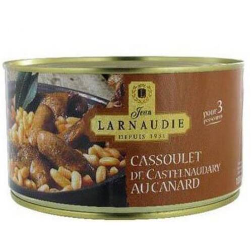 Larnaudie Duck Cassoulet Tin 1350g / Cassoulet de Castelnaudary au Canard