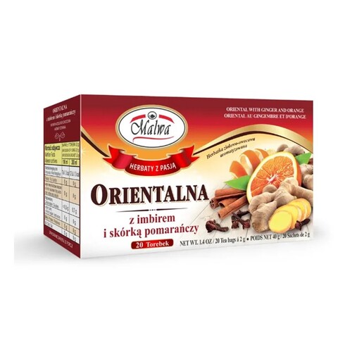 Malwa Fruit Tea Oriental 20tb 40g / Orientalna