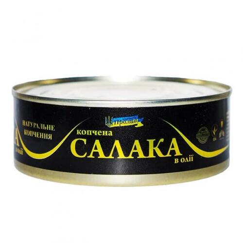 Sea Strait Smoked Baltic Herring Salaka Fish in oil 240g