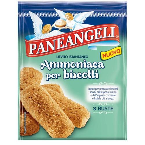 Paneangeli Baking Ammonia 3 Sachets 27g / Ammoniaca per Biscotti -  Paneangeli, Italy