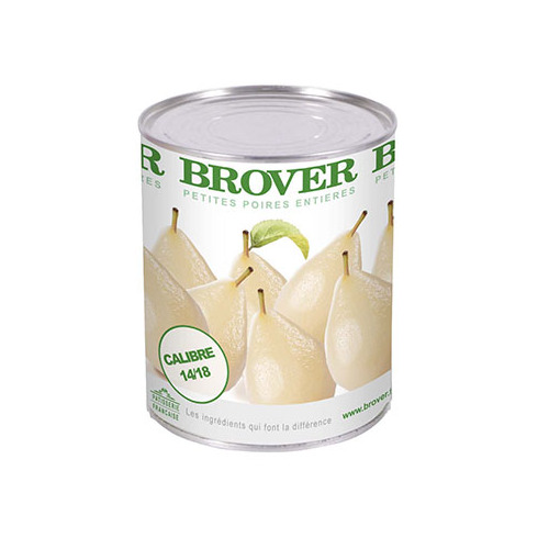 Brover Baby Pears In Syrup 850g / Petites Poires Entieres