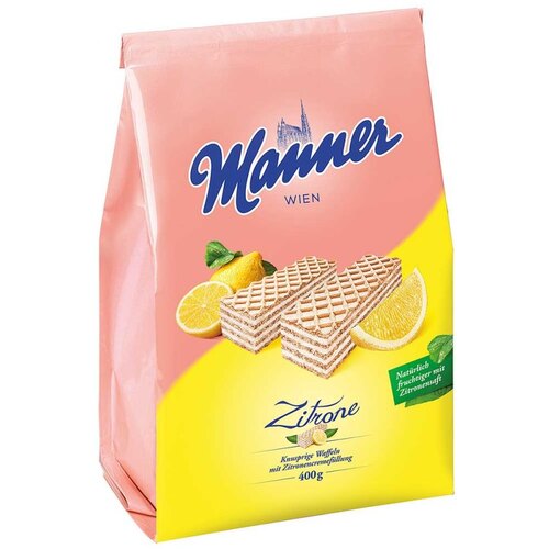 Manner Wafers Lemon Cream 400g