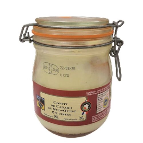 Godard Duck Confit 2 Legs Jar 680g