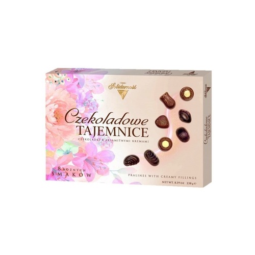 Solidarnosc Chocolates Gift Box 238g / Czekoladowe Tajemnice