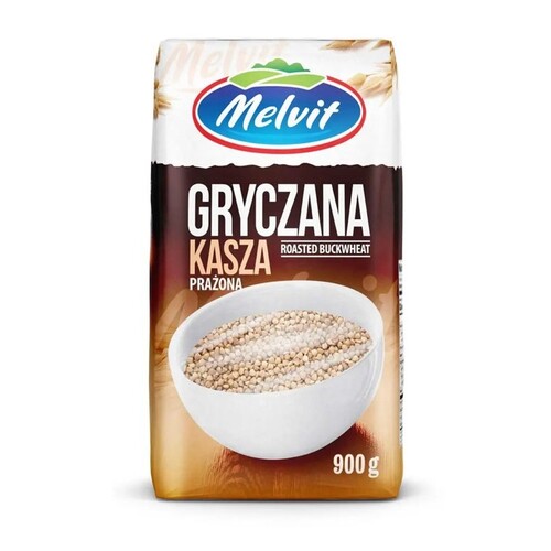 Melvit Groats Roasted Buckwheat Bulk 900g / Kasza Gryczana Prazona