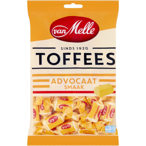 Van Melle Eggnog Toffees 275g / Advocaat Smaak