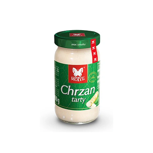 Motyl Horseradish Spicy 190g / Chrzan Tarty Ostry
