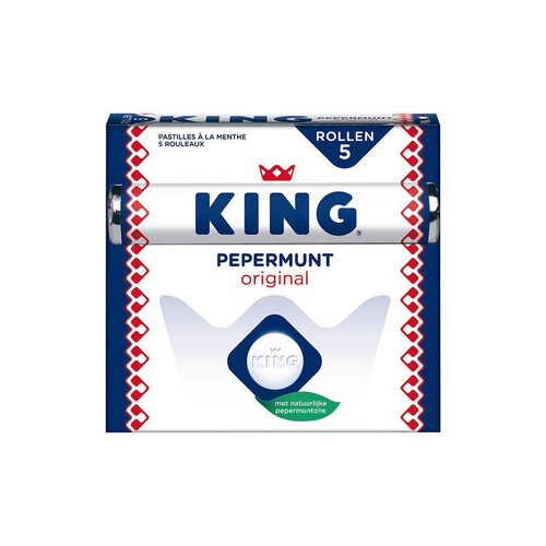 King Peppermint Original 5 Rolls x 44g