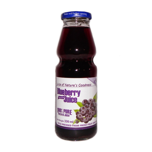 Aromaproduct Juice Blueberry 330ml / 100% Natural Cold Pressed