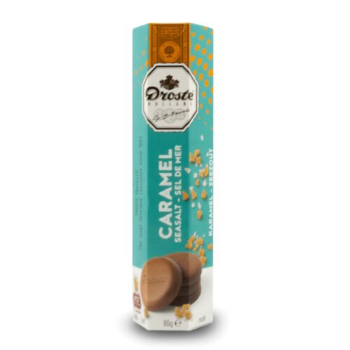 Droste Pastilles Caramel & Seasalt Chocolate 85g
