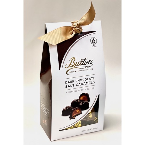 Butlers Chocolates Salt Caramels Dark 170g