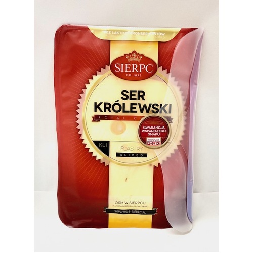 Sierpc King Cheese Sliced 135g / Krolewski Plastry