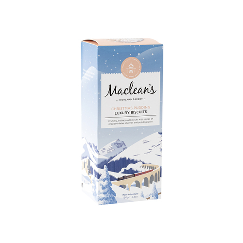 Maclean's Luxury Biscuits Christmas Pudding 150g