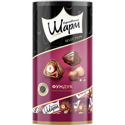 AVK Chocolate Candies Royal Charm w/Whole Hazelnuts Tube 235g