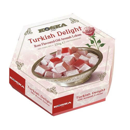 Koska Turkish Delight Rose 250g
