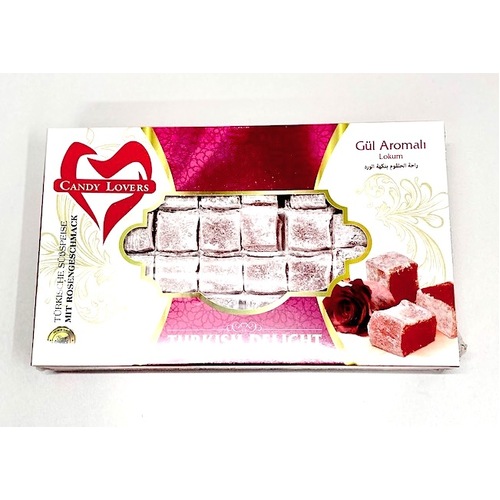 Candy Lovers Turkish Delight Rose 400g / Lokum