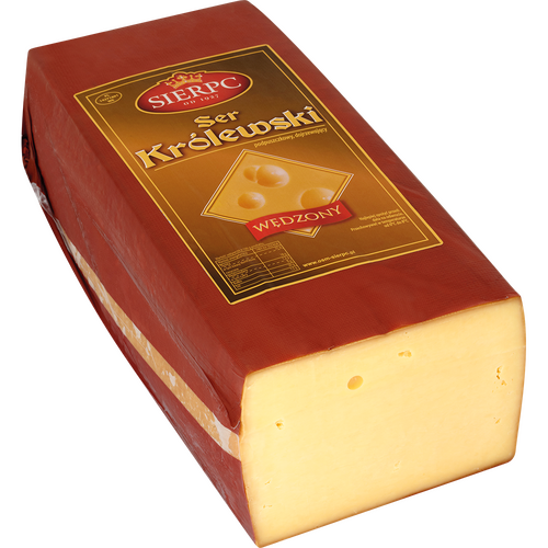 Sierpc King Cheese Smoked Weighted 250g / Krolewski Ser Wedzony