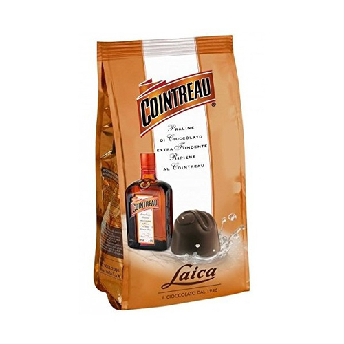 Laica Chocolate Pralines Extra Dark w/Cointreau 90g